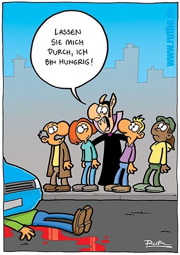 Lassen Sie mich durch